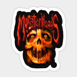 MonsterHeads ~ Possesed Scull. Sticker